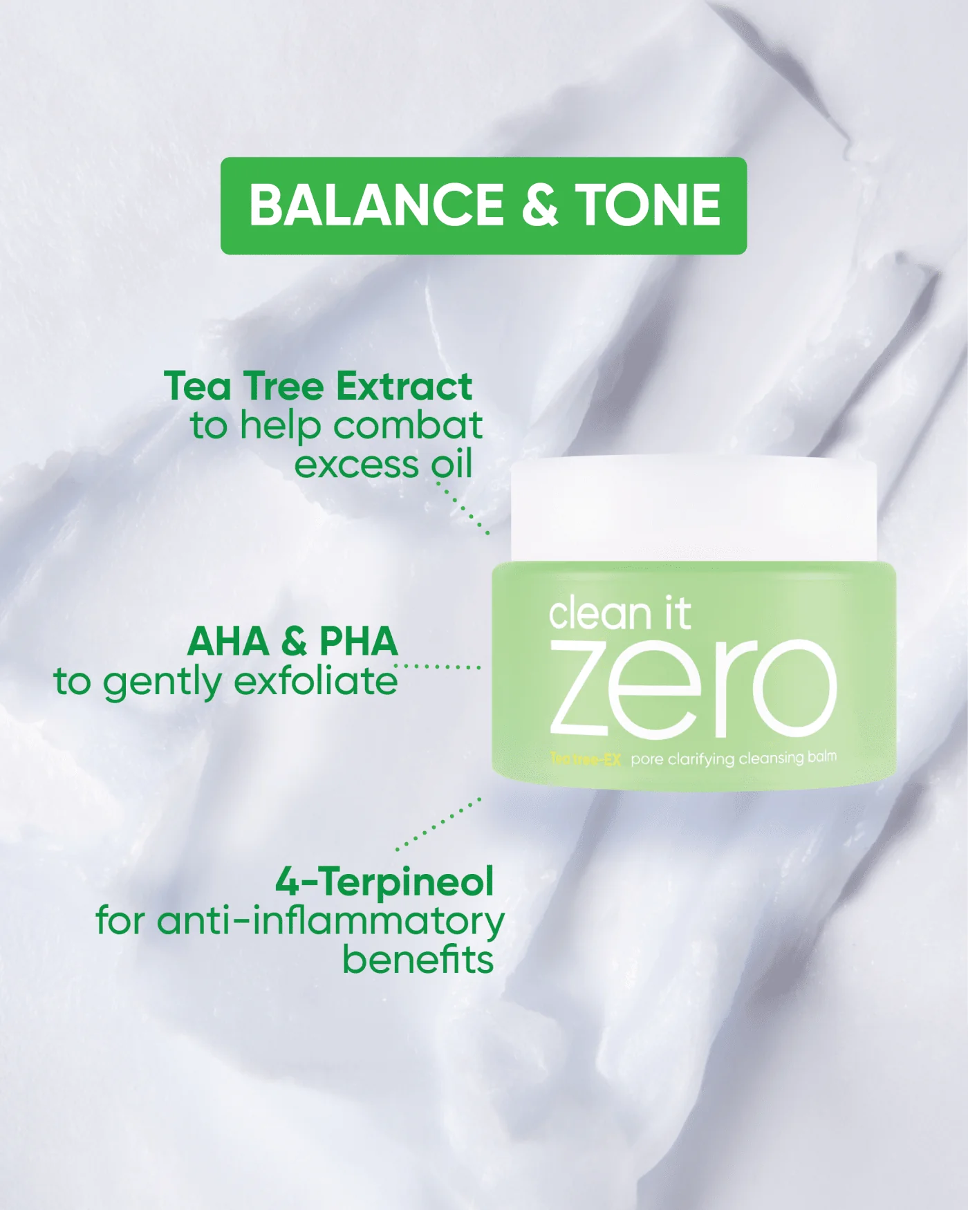 Clean It Zero Pore Clarifying Cleansing Balm - Image 4