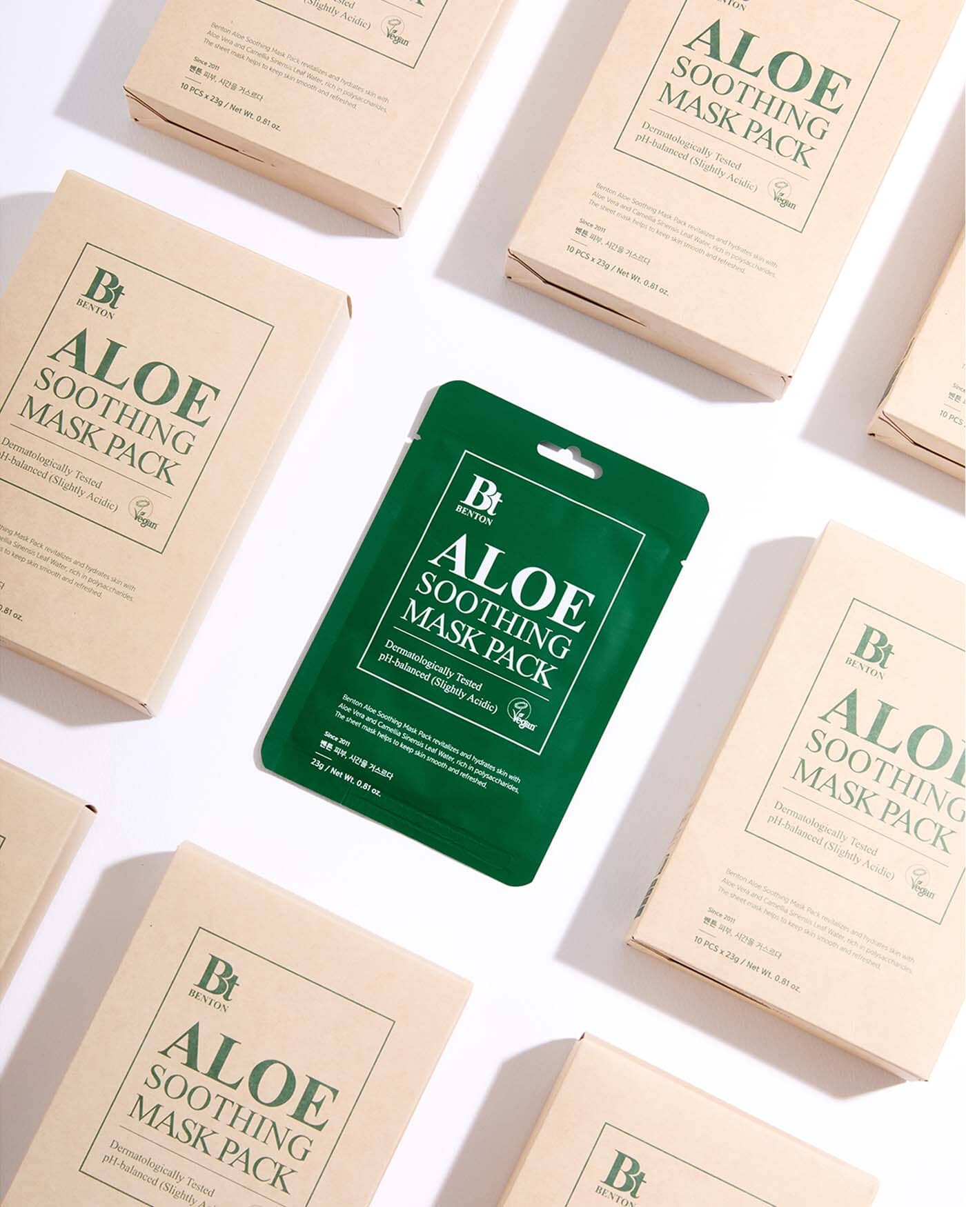 Aloe Soothing Mask Pack (10 Pack) - Image 8