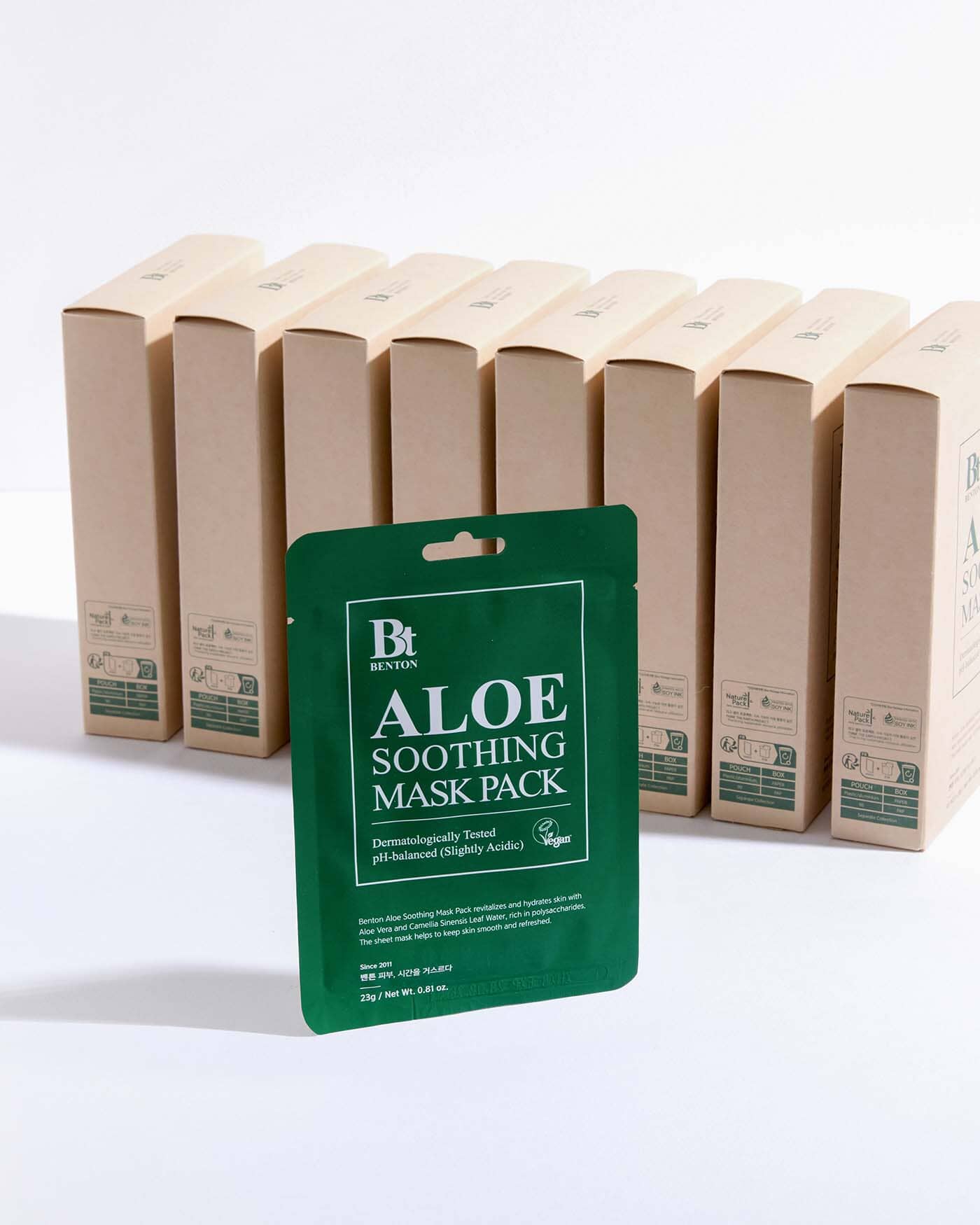 Aloe Soothing Mask Pack (10 Pack) - Image 9
