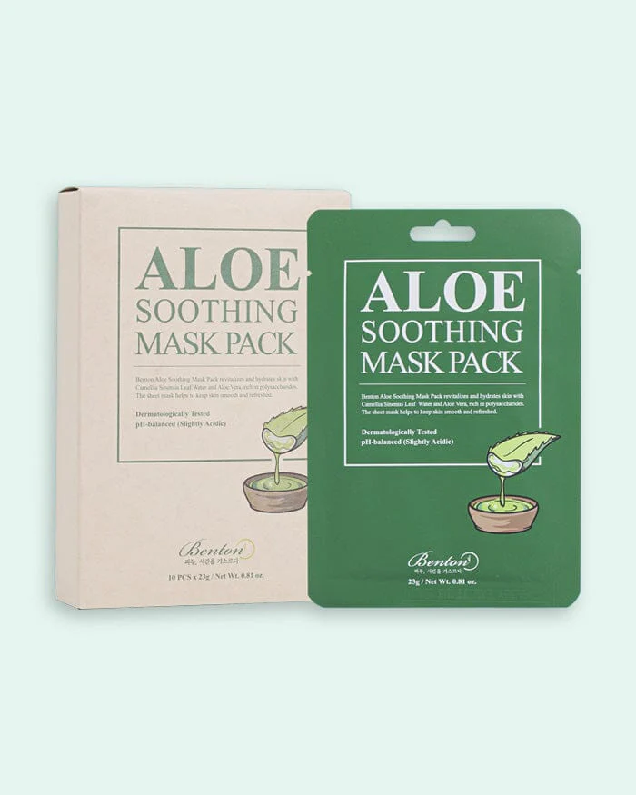 Aloe Soothing Mask Pack (Single) - Image 3