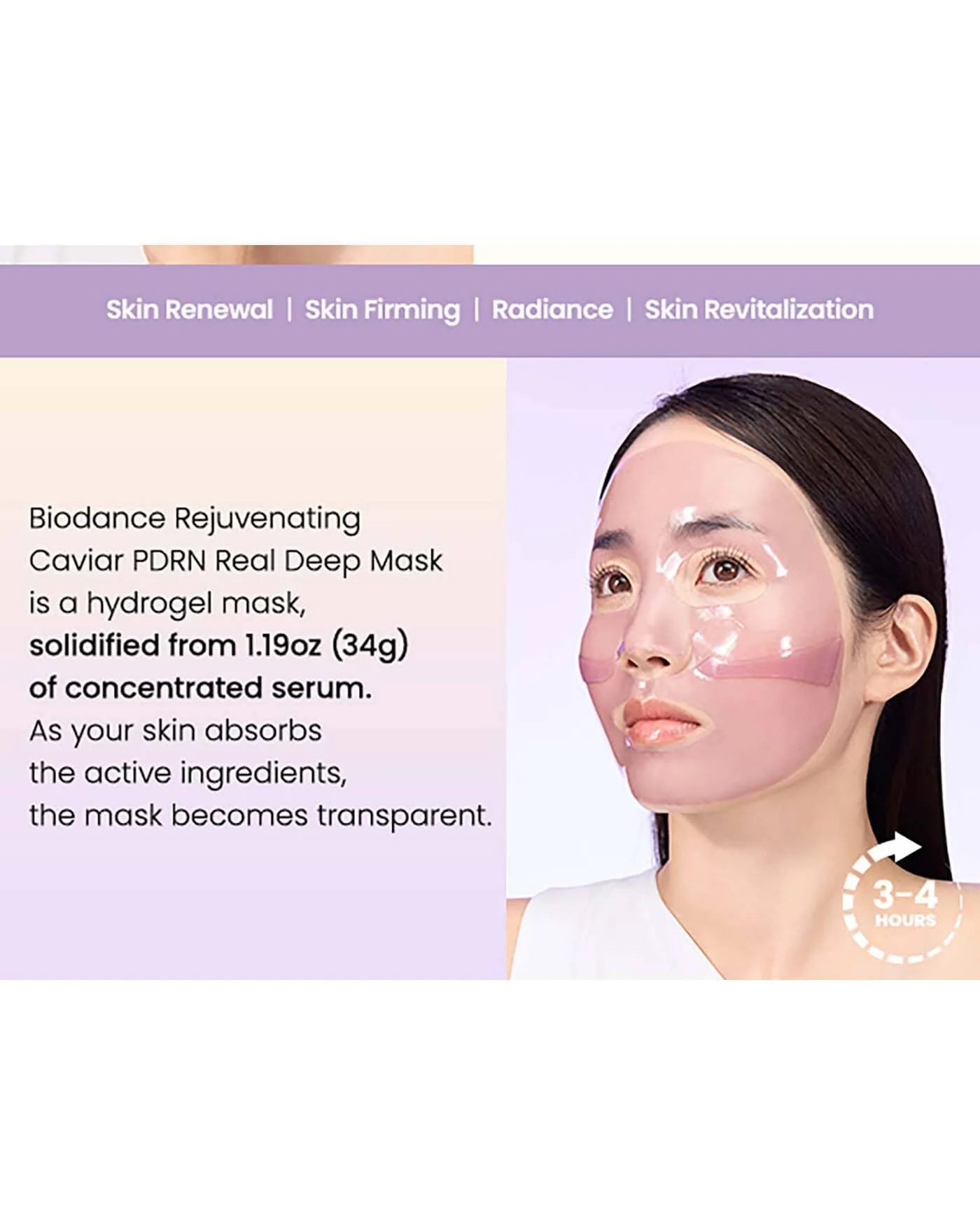 Rejuvenating Caviar PDRN Real Deep Mask - Image 5