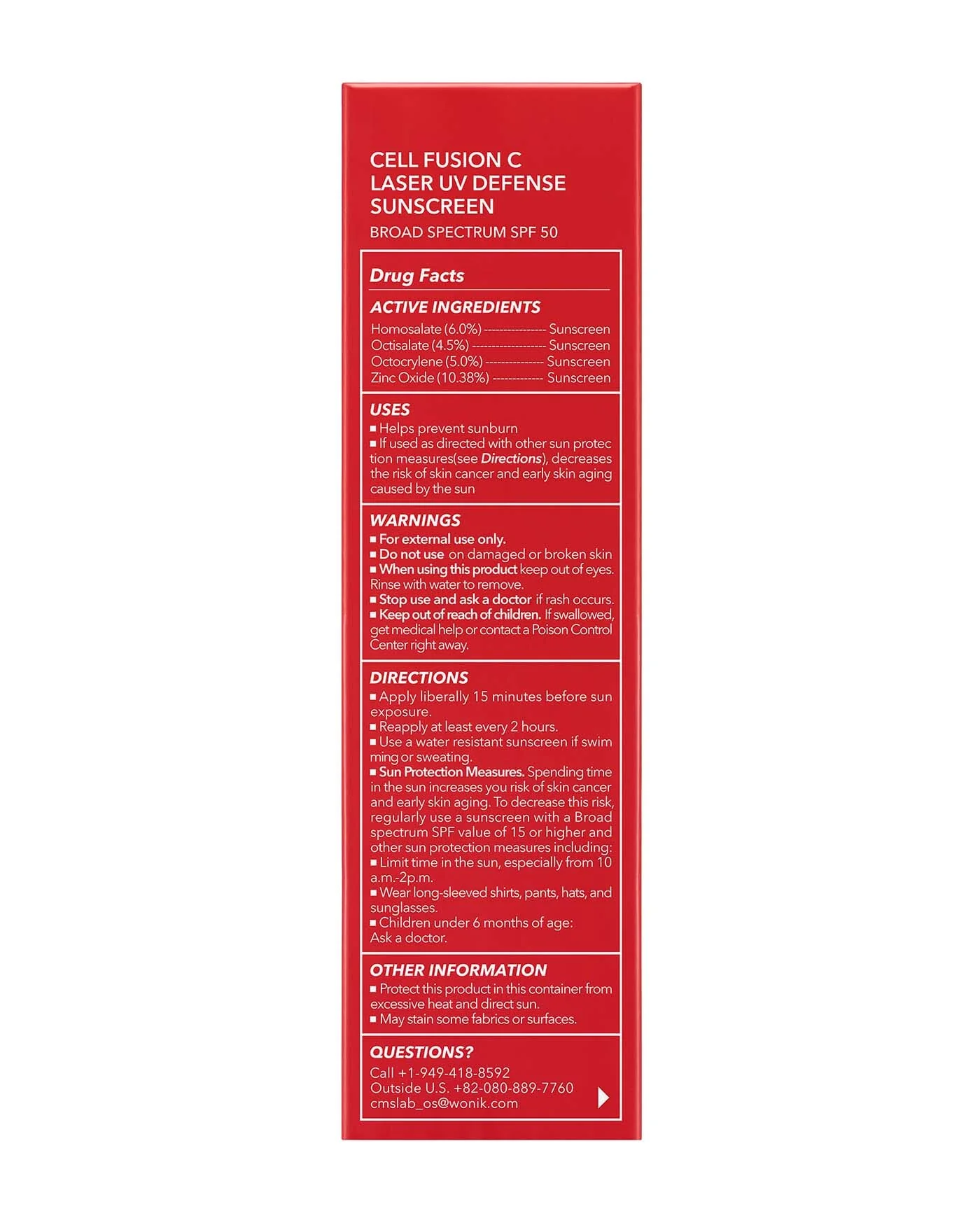 Laser UV Defense Face Sunscreen SPF 50+ (OTC) - Image 8