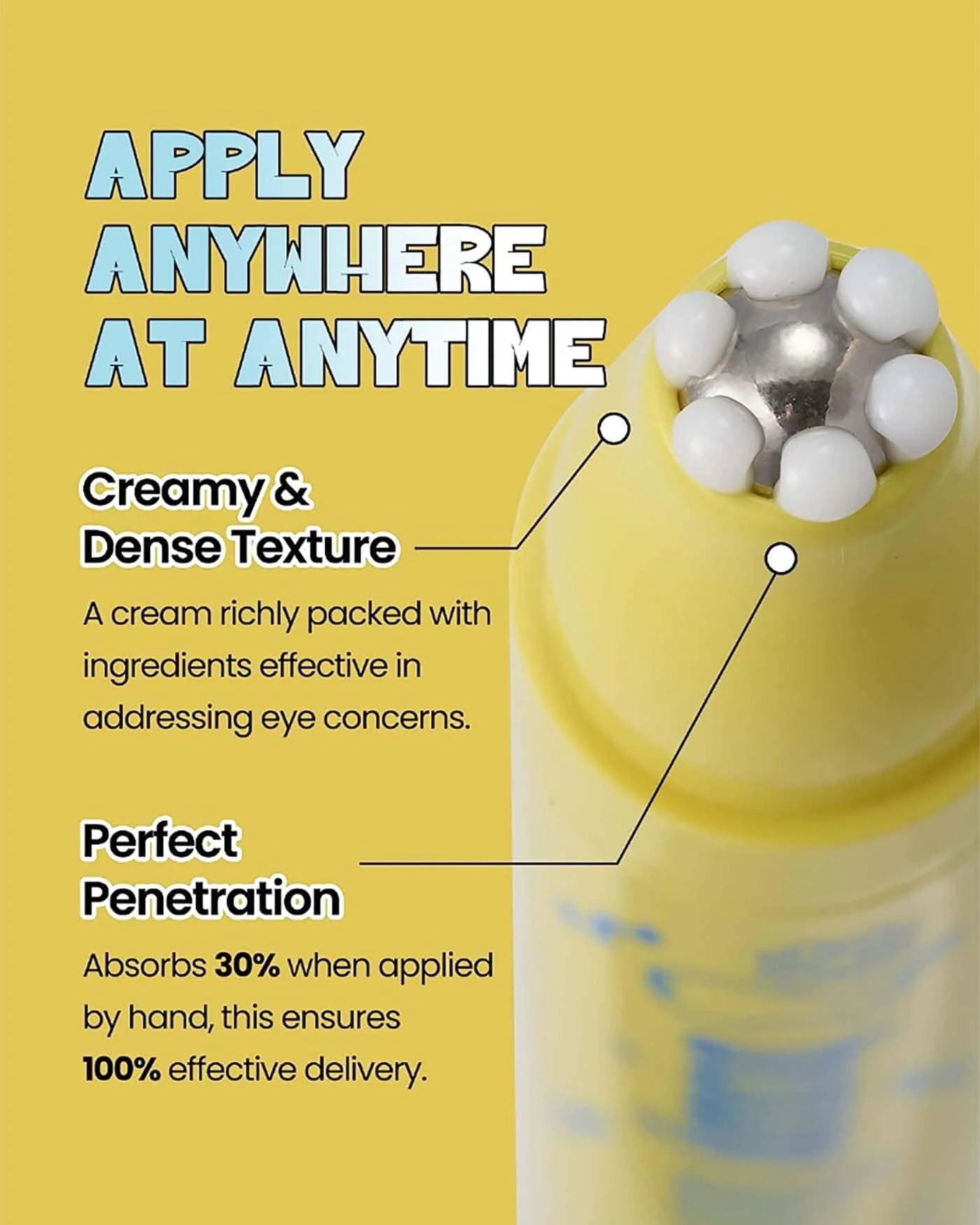 Bunny Line Smoother Eye Cream Roller - Image 3