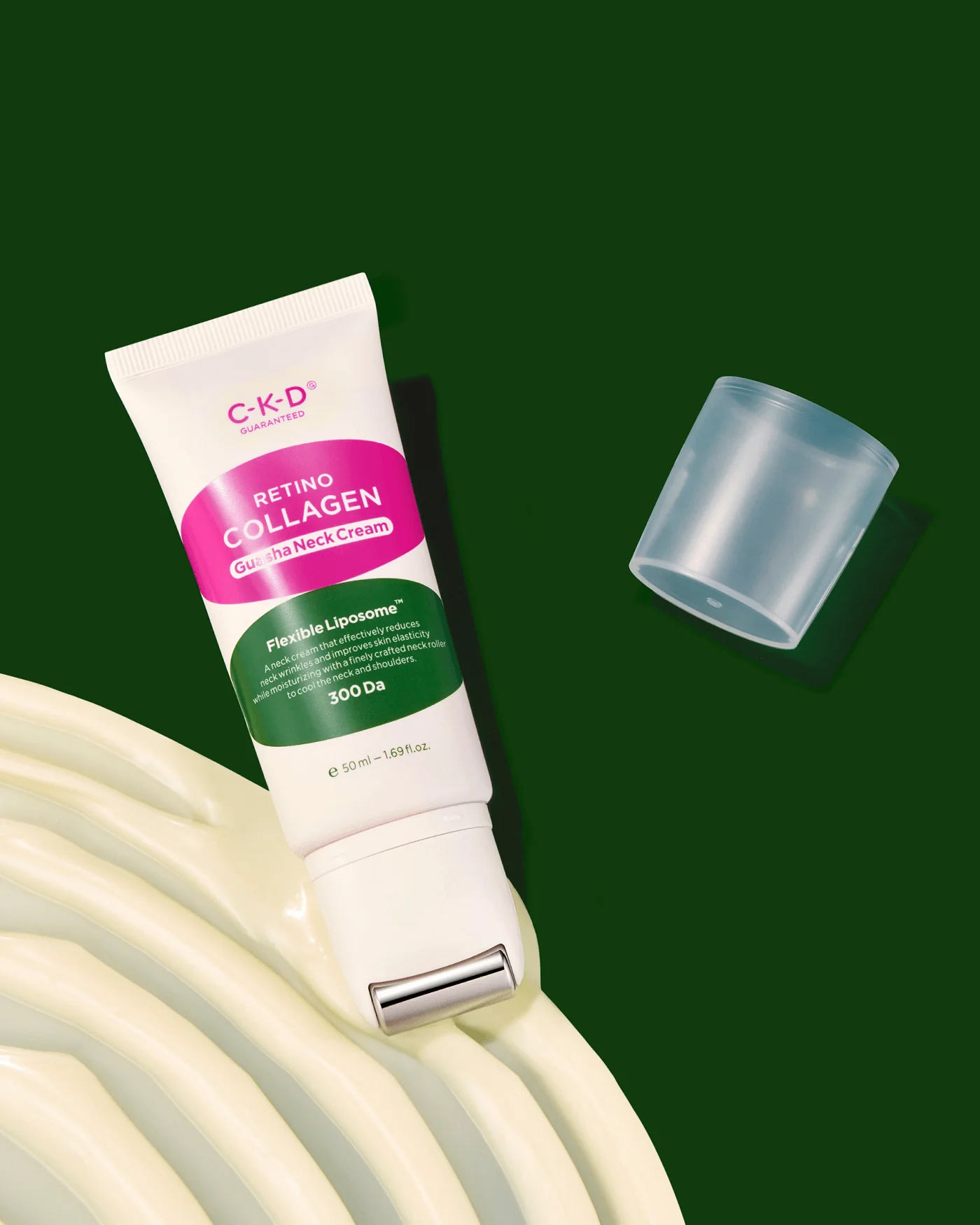 Retino Collagen Small Molecule 300 Guasha Neck Cream - Image 4