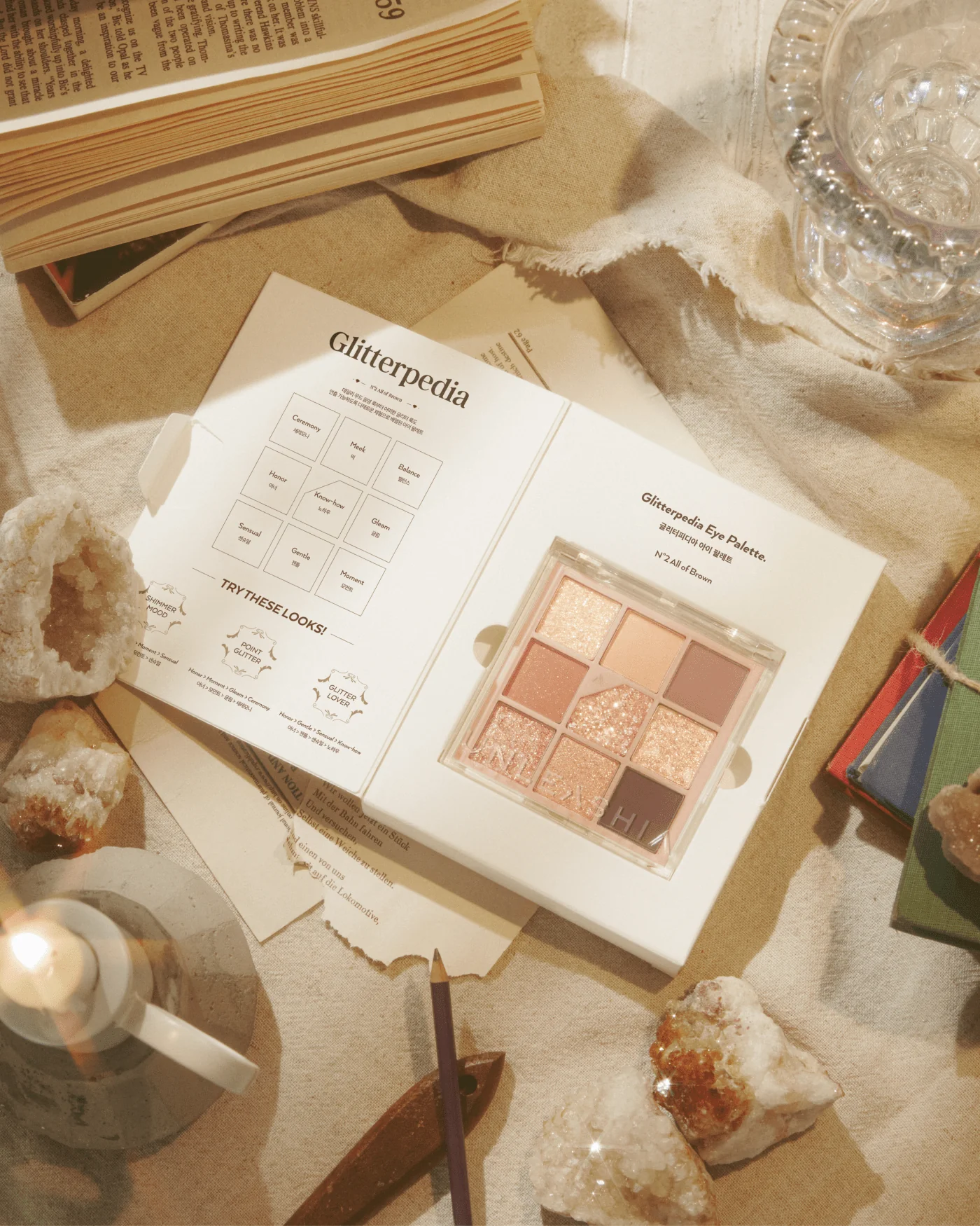 Glitterpedia Eye Palette - No2. All of Brown - Image 6