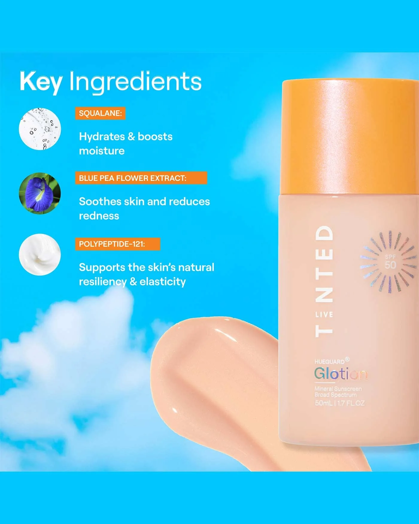 Hueguard® Glotion Mineral Sunscreen Broad Spectrum SPF 50 - Image 7