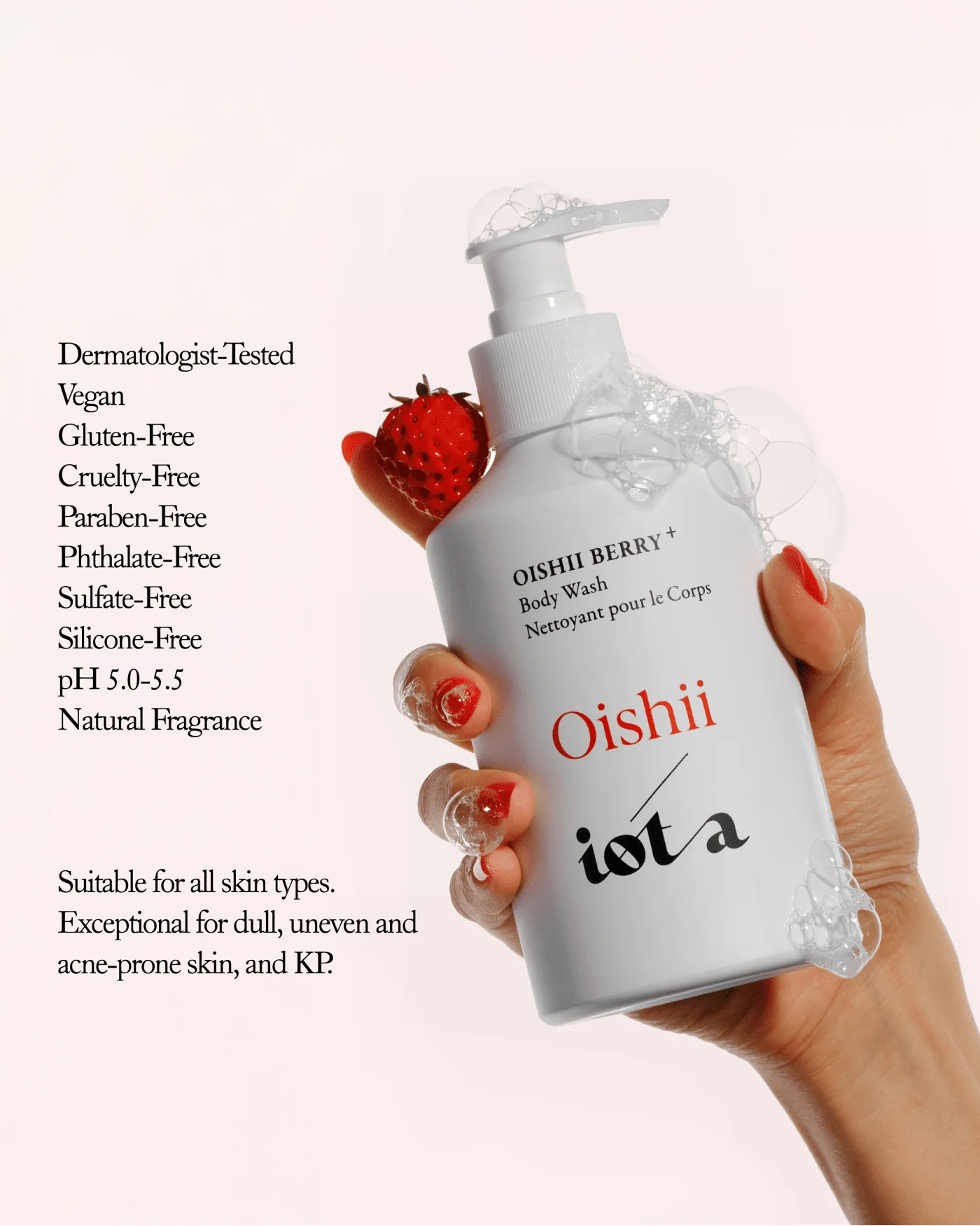 Oishii Berry Body Wash+ - Image 3
