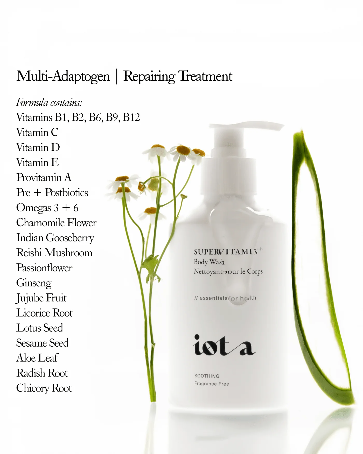 Supervitamin Body Wash+  Soothing - Image 3