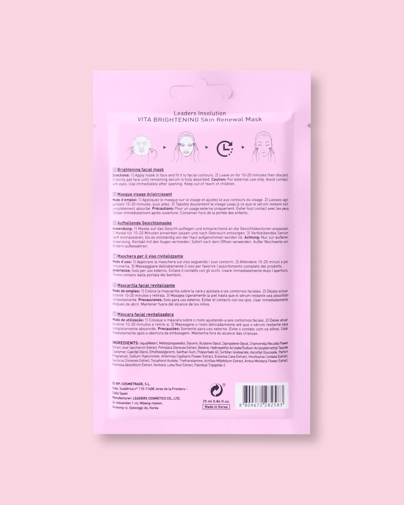Vita Brightening Skin Renewal Mask - Image 2