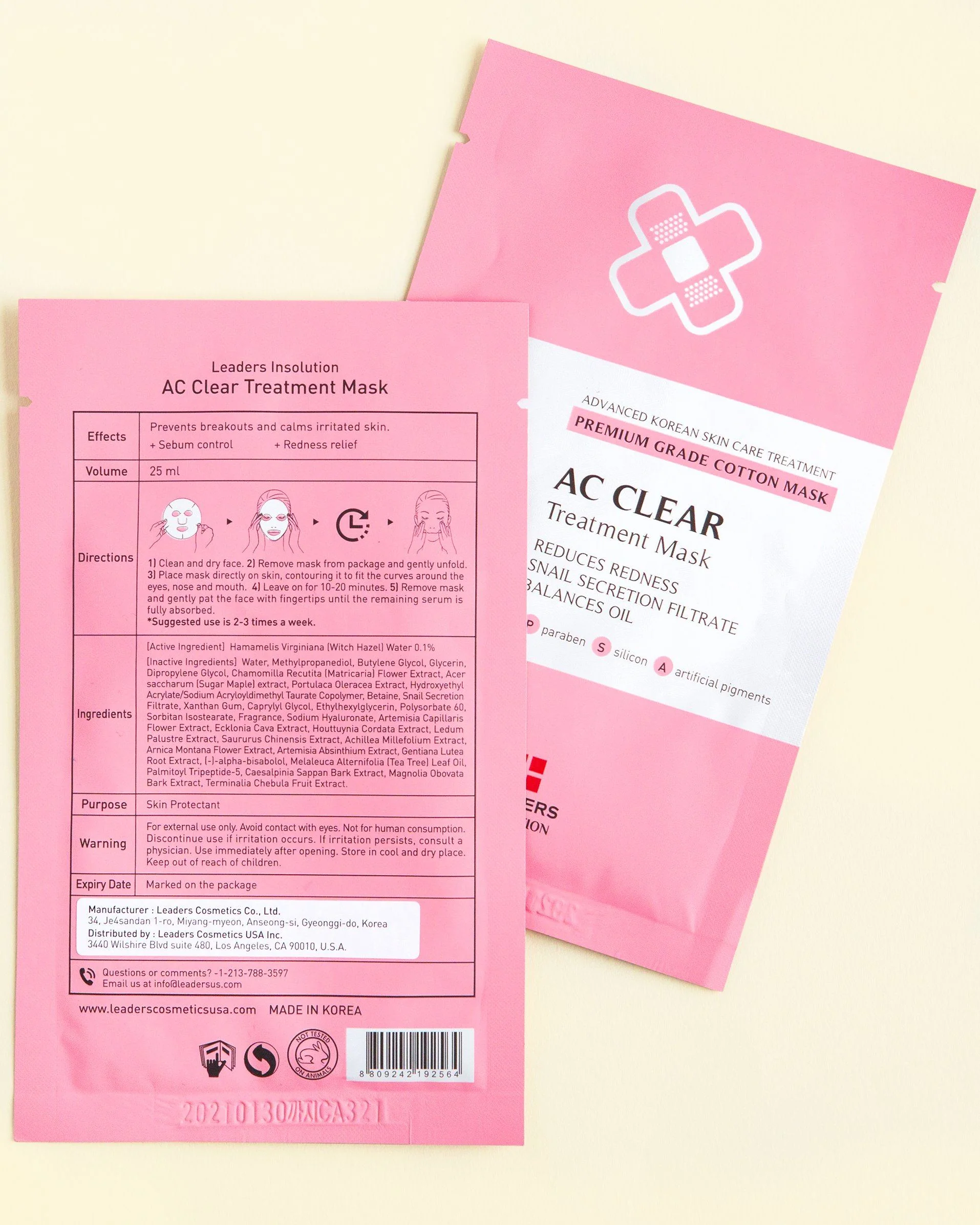 AC Clear Treatment Mask - Image 3