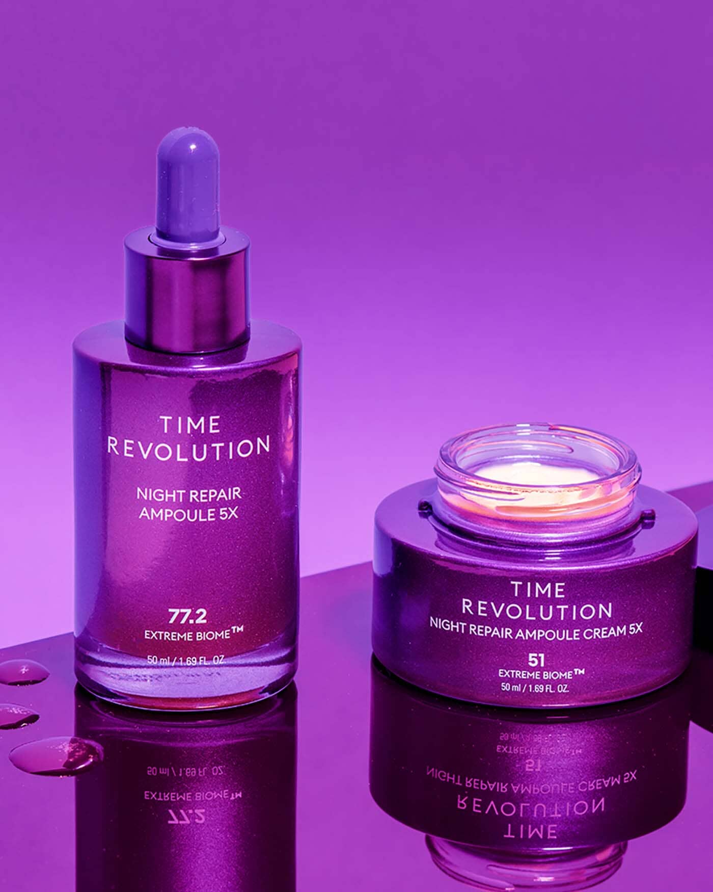 Time Revolution Night Repair Ampoule Cream 5X - Image 6