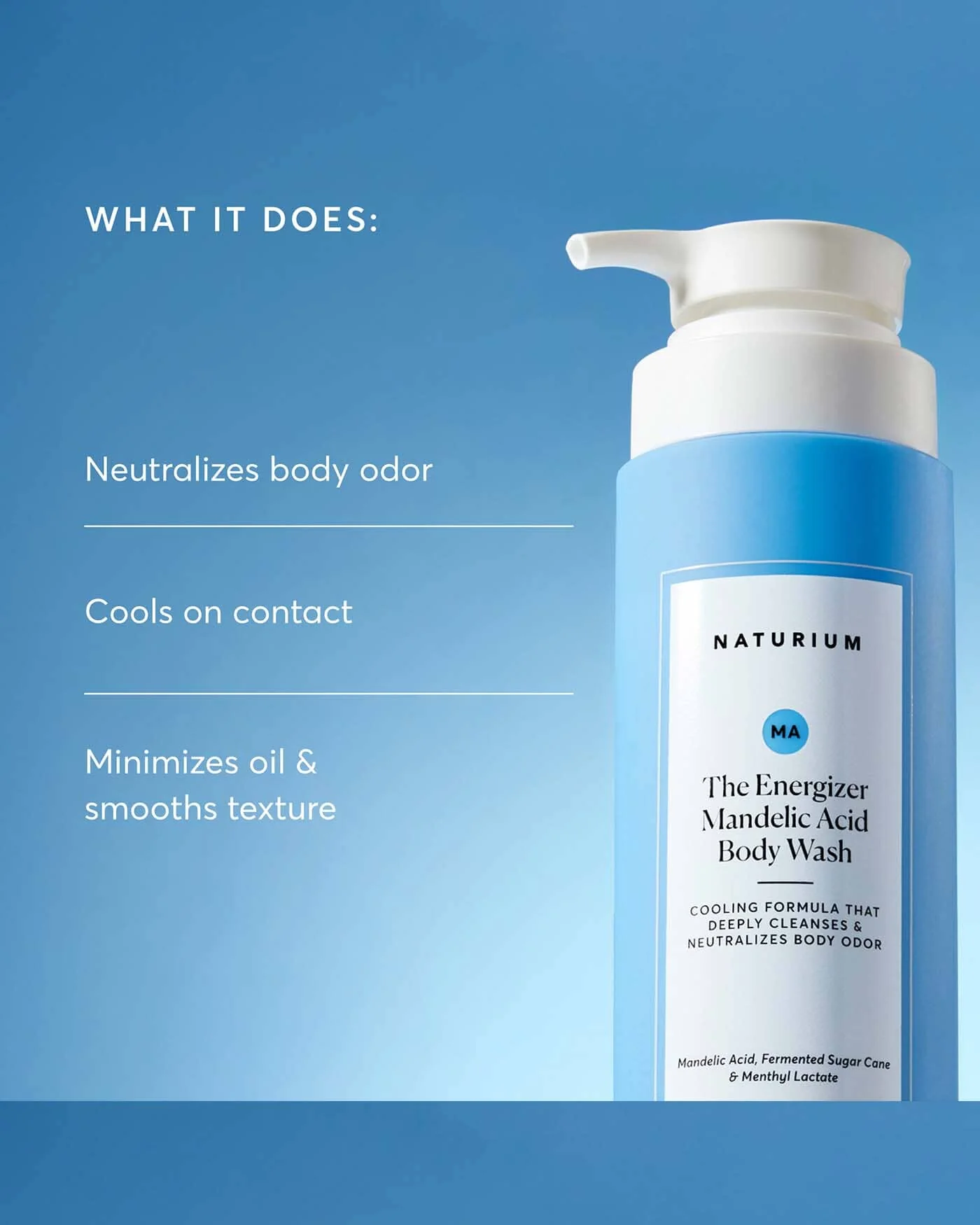 The Energizer Mandelic Acid Body Wash - Image 5