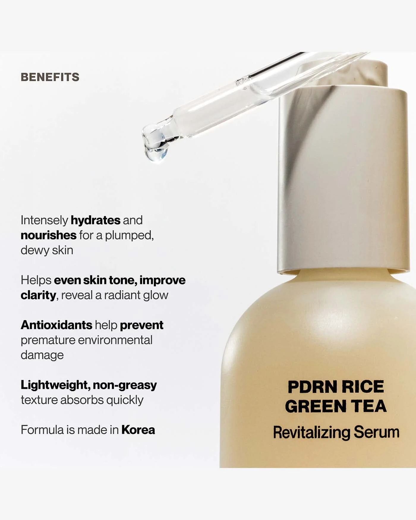 PDRN Rice & Green Tea Revitalizing Serum - Image 4