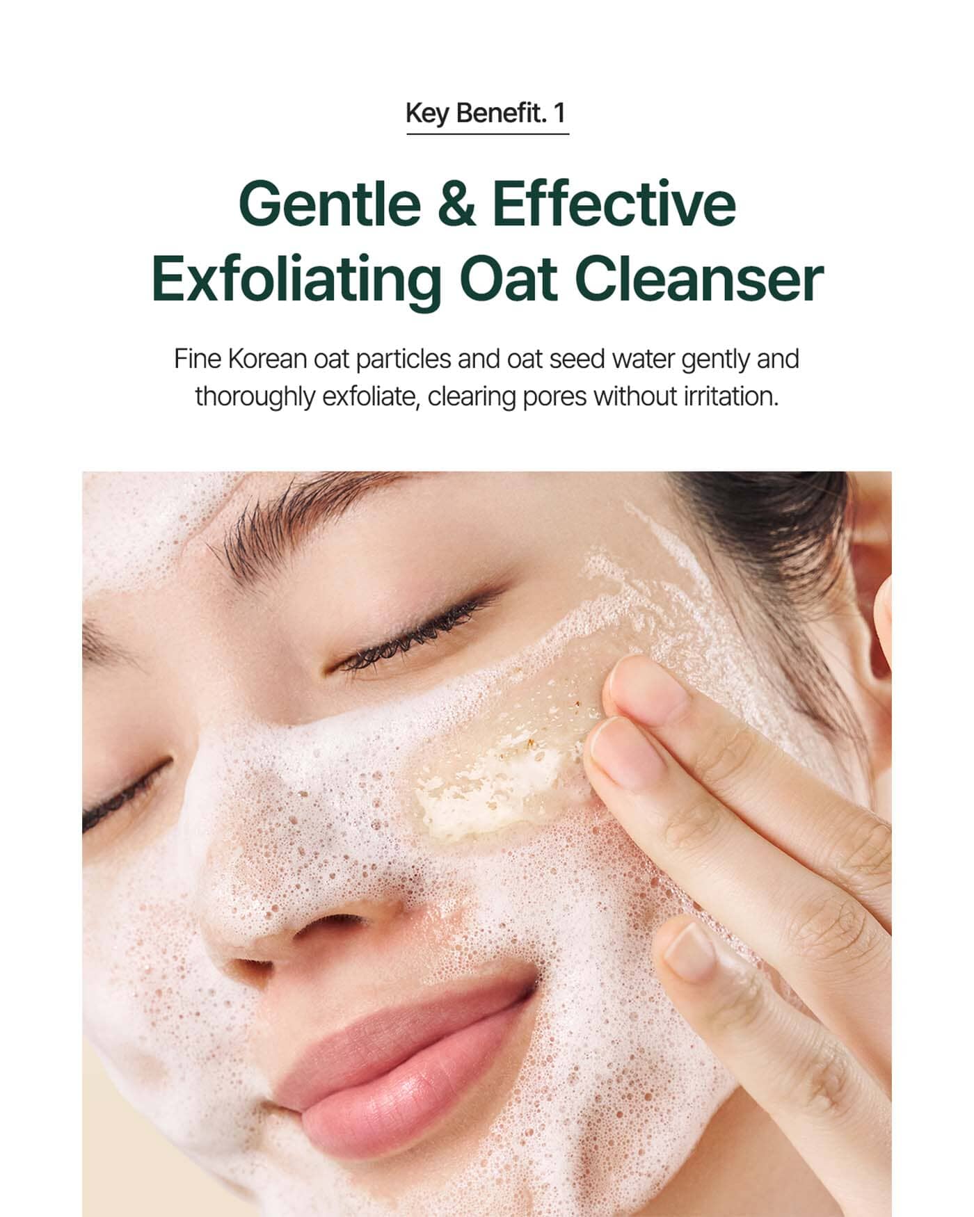 Oat-in Gentle Exfoliating Face Cleanser - Image 10