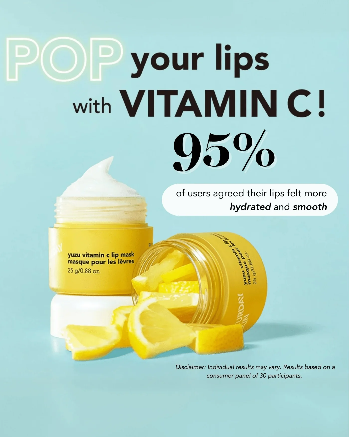 Yuzu Vitamin C Lip Mask - Image 4