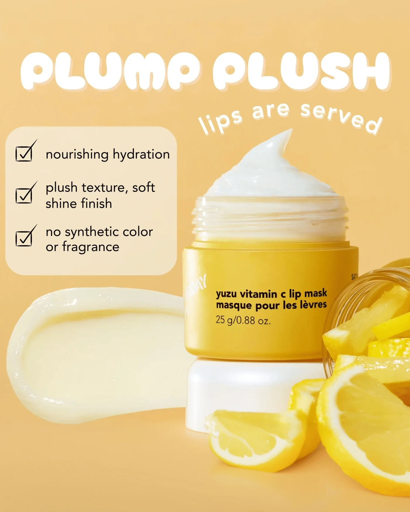 Yuzu Vitamin C Lip Mask - Image 5