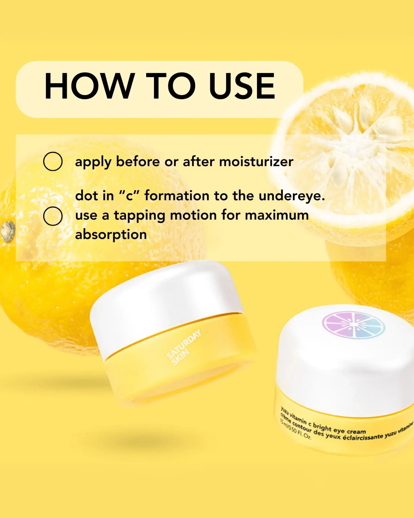 Yuzu Vitamin C Bright Eye Cream - Image 7