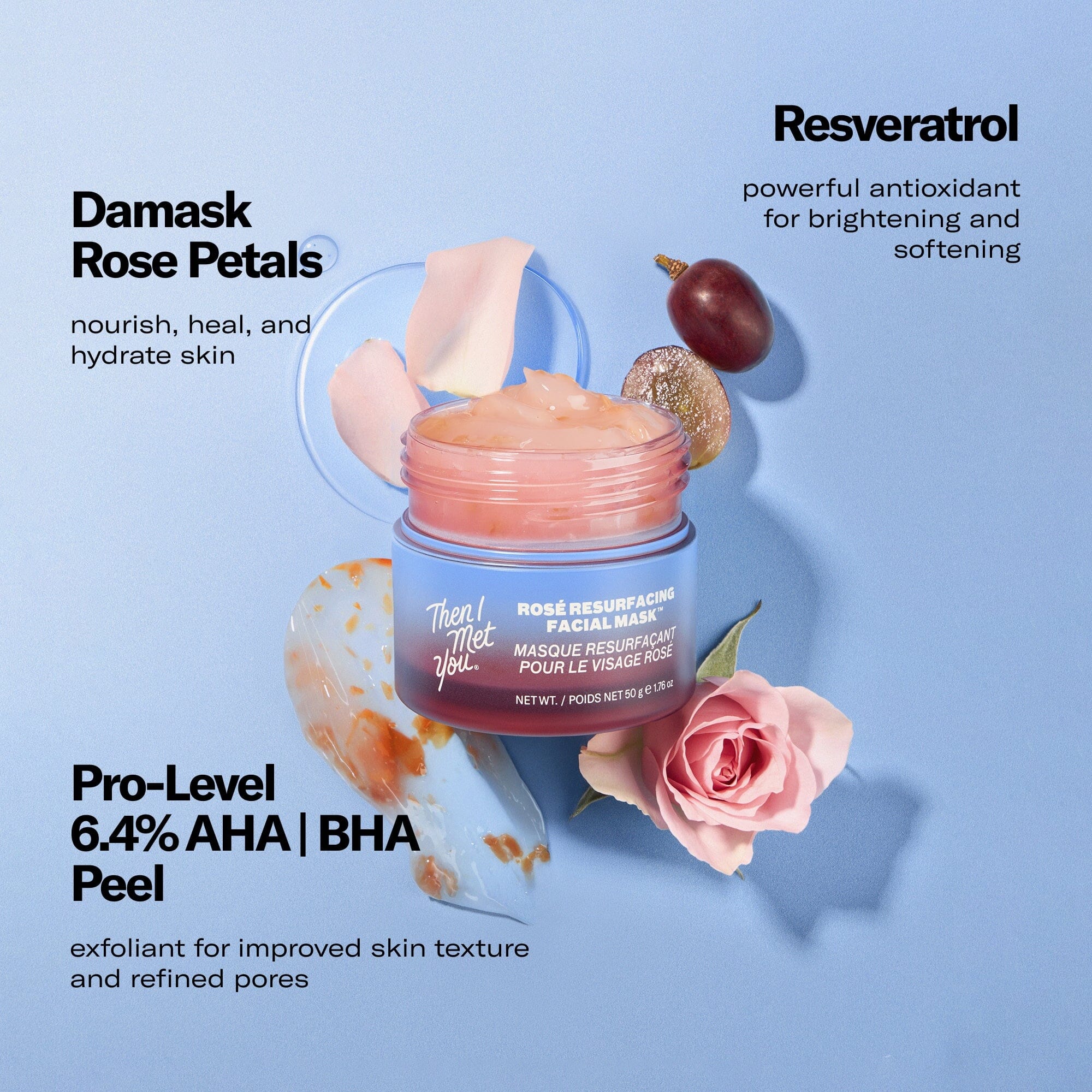 Rosé Resurfacing Facial Mask - Image 7
