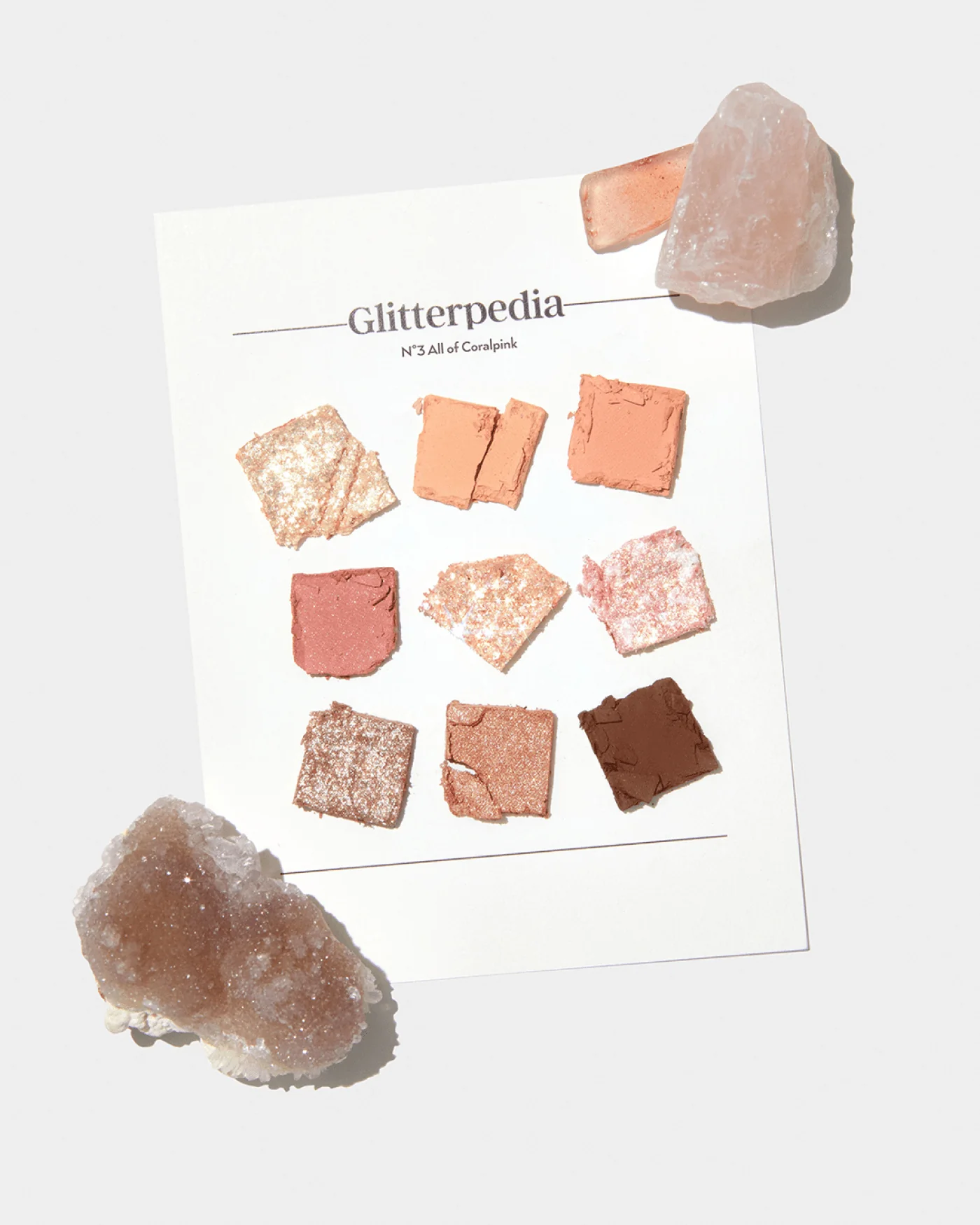 Glitterpedia Eye Palette - No3. All of Coral Pink - Image 3